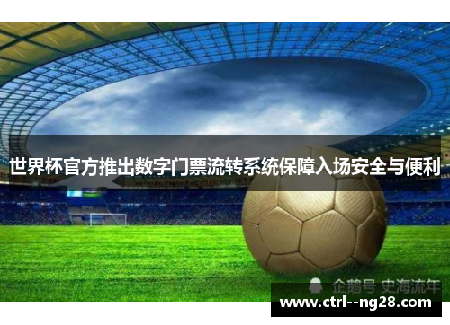 世界杯官方推出数字门票流转系统保障入场安全与便利